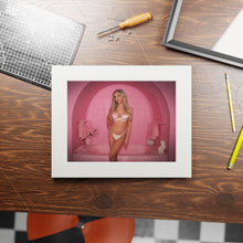 Load image into Gallery viewer, Powder Room Fine Art Print with Passepartout Frame