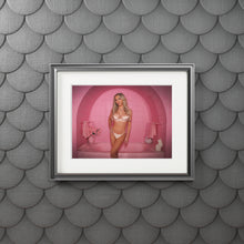 Load image into Gallery viewer, Powder Room Fine Art Print with Passepartout Frame