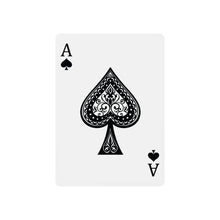 Load image into Gallery viewer, Mirror Mirror Poker Playing Cards Set - Ace of Spades Design